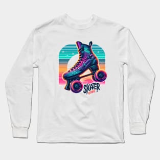 Roller Skates Long Sleeve T-Shirt